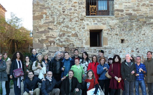 Foto de familia del III Encuentro Eleusino en Castilfrío