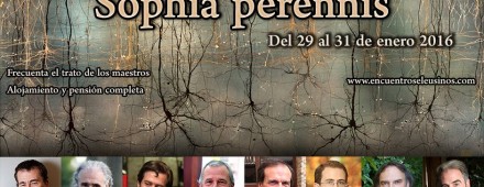 Programa del XIII Encuentro Eleusino en El Escorial: ‘Sophia perennis’