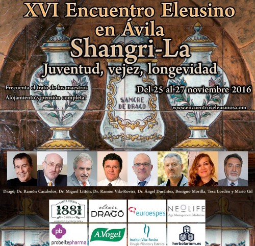 Programa del XVI Encuentro Eleusino en Ávila: Shangri-La