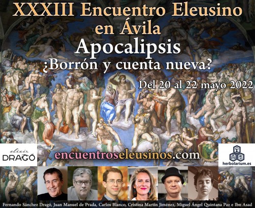XXXIII Encuentro Eleusino en Ávila: “Apocalipsis: ¿Borrón y cuenta nueva?”